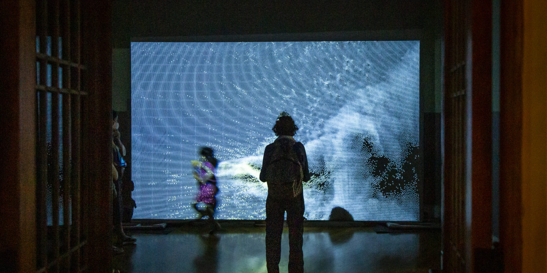 projeção mapeada arte digital paleta produções daniel corbine